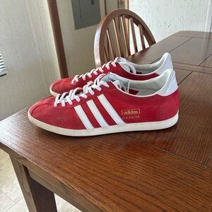Adidas Gazelle OG Suede Shoes Men’s 10.5 University Red Athletic GO4117